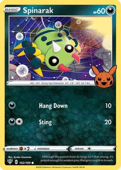 Spinarak (102/189) [Trick or Trade]-1