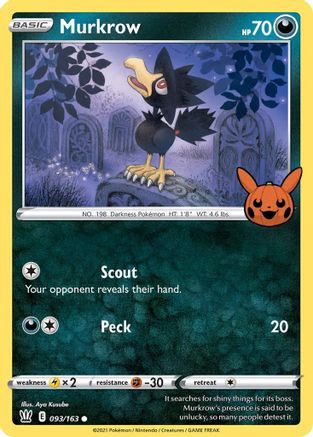 Murkrow (093/163) [Trick or Trade]-1