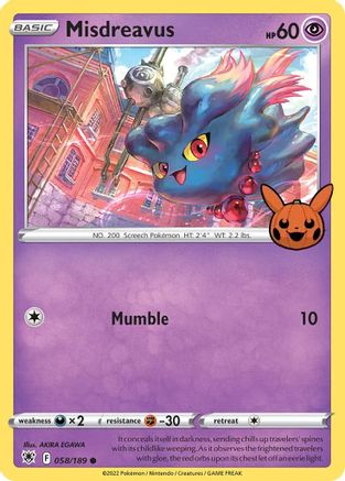 Misdreavus (058/189) [Trick or Trade]-1