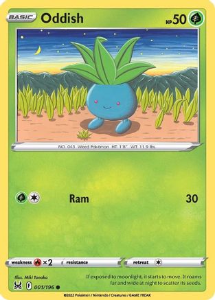 Oddish (001/196) [Sword & Shield: Lost Origin]-1