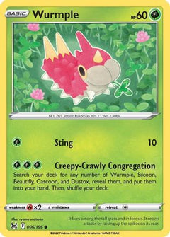 Wurmple (006/196) [Sword & Shield: Lost Origin]-1
