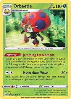 Orbeetle (020/196) [Sword & Shield: Lost Origin]-1