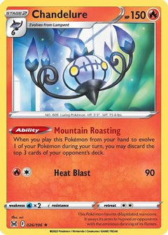 Chandelure (026/196) [Sword & Shield: Lost Origin]-1