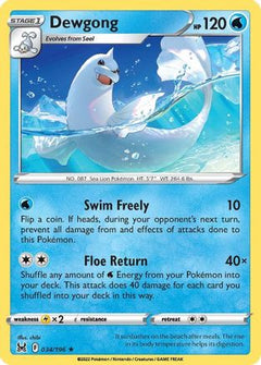 Dewgong (034/196) [Sword & Shield: Lost Origin]-1