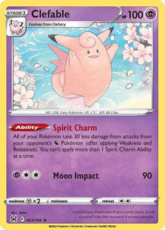Clefable (063/196) [Sword & Shield: Lost Origin]-1