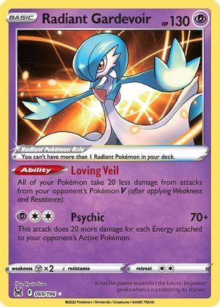 Radiant Gardevoir (069/196) [Sword & Shield: Lost Origin]-1