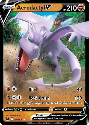 Aerodactyl V (092/196) [Sword & Shield: Lost Origin]-1