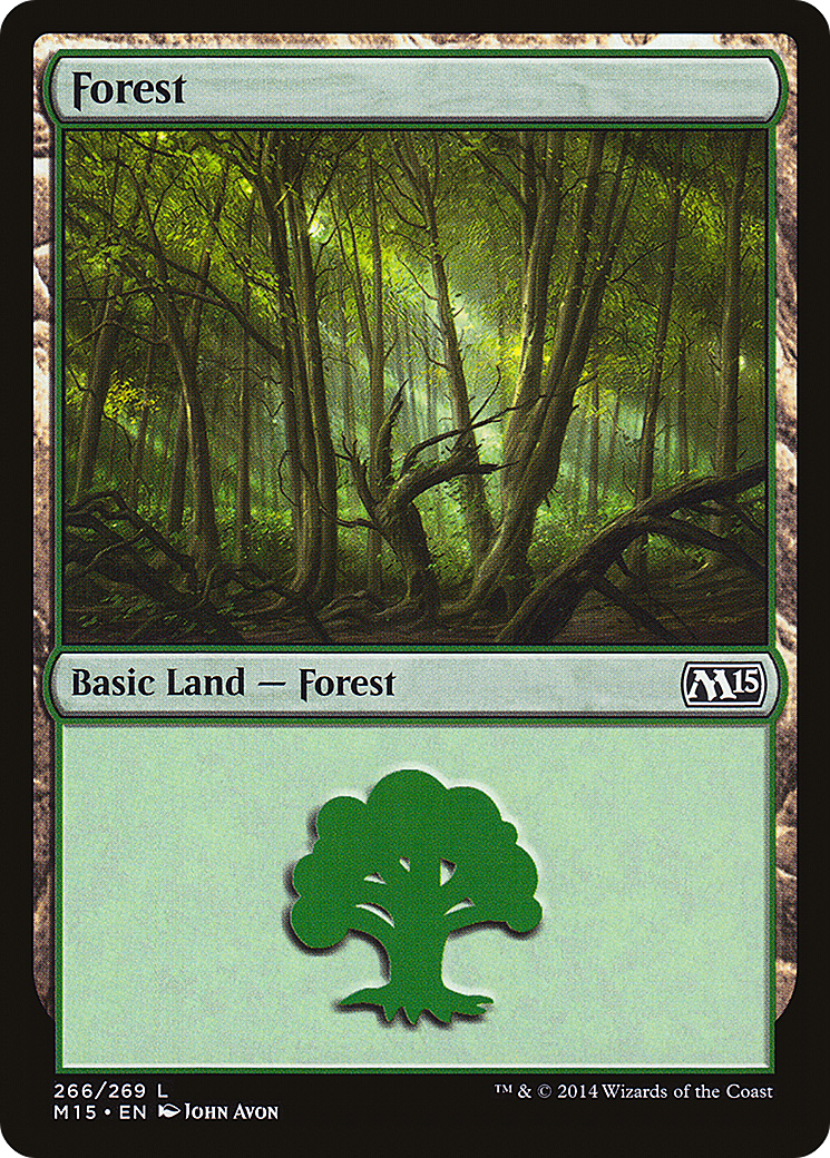 Forest (266) [Magic 2015]-1