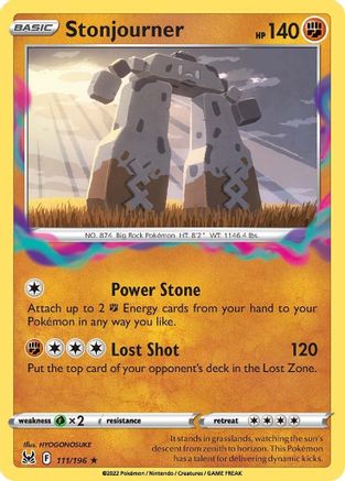 Stonjourner (111/196) [Sword & Shield: Lost Origin]-1