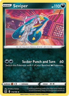 Seviper (116/196) [Sword & Shield: Lost Origin]-1