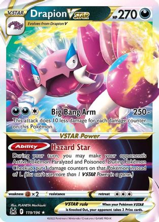 Drapion VSTAR (119/196) [Sword & Shield: Lost Origin]-1