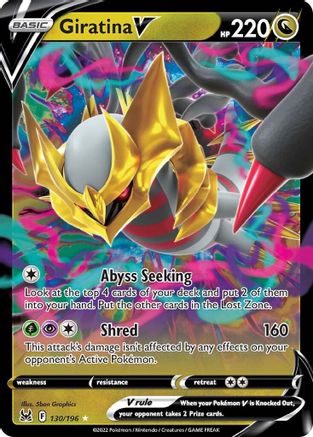 Giratina V (130/196) [Sword & Shield: Lost Origin]-1