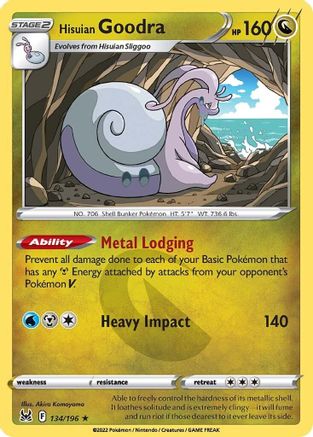 Hisuian Goodra (134/196) [Sword & Shield: Lost Origin]-1
