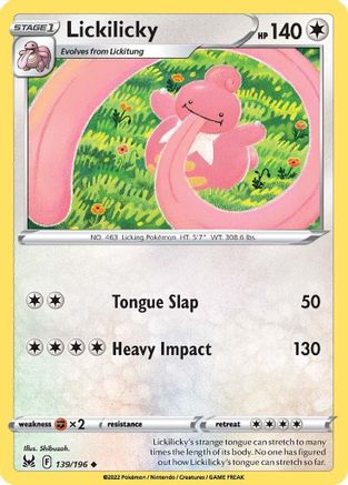 Lickilicky (139/196) [Sword & Shield: Lost Origin]-1