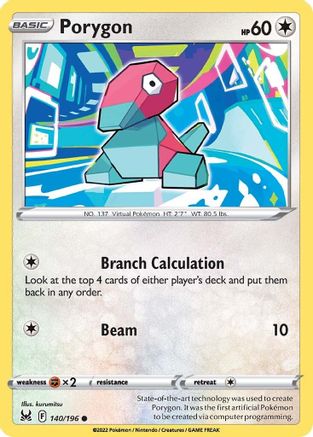 Porygon (140/196) [Sword & Shield: Lost Origin]-1