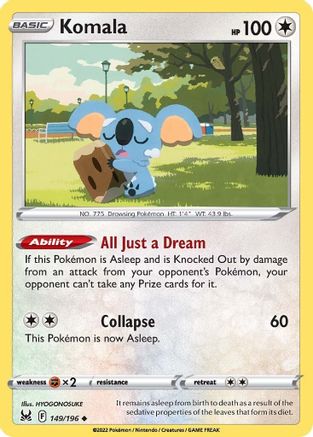 Komala (149/196) [Sword & Shield: Lost Origin]-1