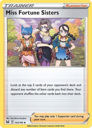Miss Fortune Sisters (164/196) [Sword & Shield: Lost Origin]-1