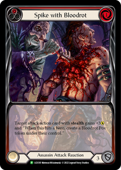 Spike with Bloodrot [LGS130] (Promo)  Rainbow Foil-1