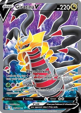 Giratina V (185/196) [Sword & Shield: Lost Origin]-1
