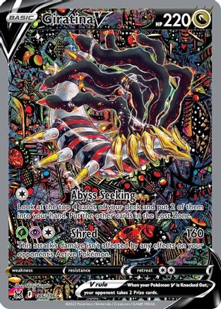 Giratina V (186/196) [Sword & Shield: Lost Origin]-1