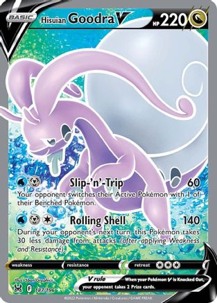 Hisuian Goodra V (187/196) [Sword & Shield: Lost Origin]-1