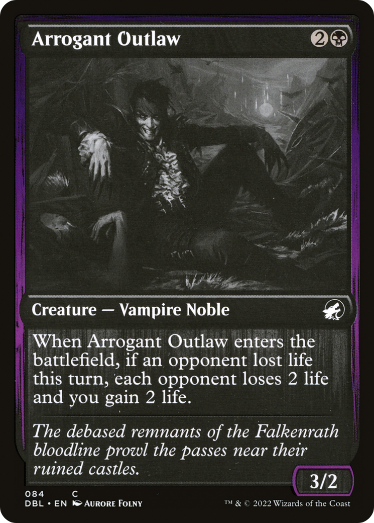 Arrogant Outlaw [Innistrad: Double Feature]-1