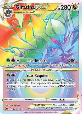 Giratina VSTAR (201/196) [Sword & Shield: Lost Origin]-1