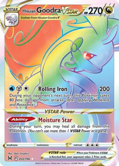 Hisuian Goodra VSTAR (202/196) [Sword & Shield: Lost Origin]-1