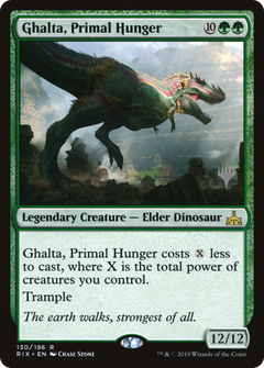 Ghalta, Primal Hunger (Promo Pack) [Rivals of Ixalan Promos]-1