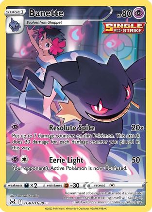 Banette (TG07/TG30) [Sword & Shield: Lost Origin]-1