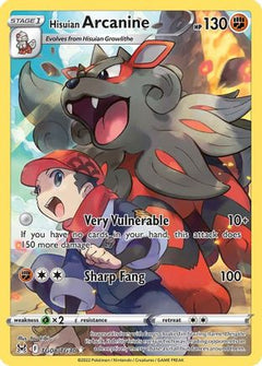 Hisuian Arcanine (TG08/TG30) [Sword & Shield: Lost Origin]-1