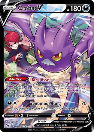 Crobat V (TG20/TG30) [Sword & Shield: Lost Origin]-1