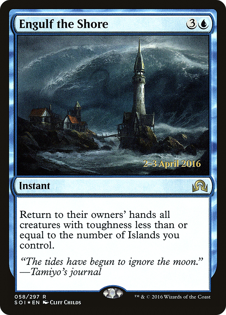 Engulf the Shore [Shadows over Innistrad Prerelease Promos]-1