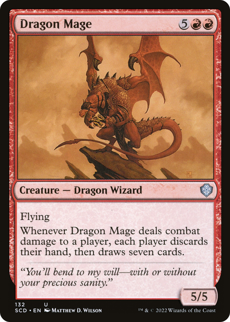 Dragon Mage [Starter Commander Decks]-1