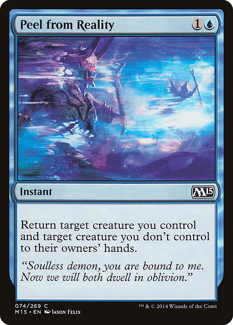 Peel from Reality [Magic 2015]-1