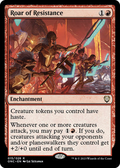 Roar of Resistance [Phyrexia: All Will Be One Commander]-2