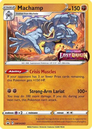 Machamp (SWSH243) [Sword & Shield: Black Star Promos]-1