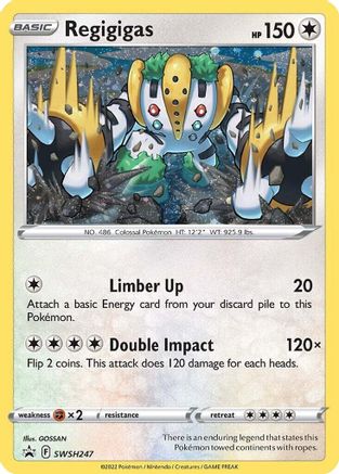 Regigigas (SWSH247) [Sword & Shield: Black Star Promos]-1