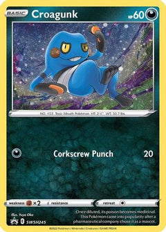 Croagunk (SWSH245) [Sword & Shield: Black Star Promos]-1