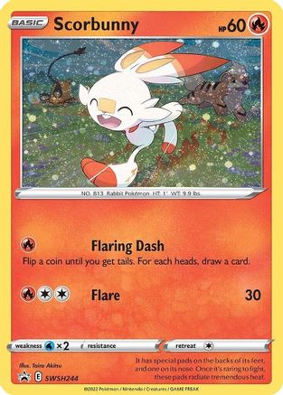 Scorbunny (SWSH244) [Sword & Shield: Black Star Promos]-1