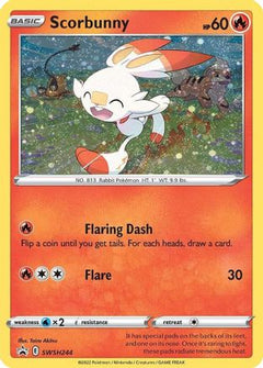 Scorbunny (SWSH244) [Sword & Shield: Black Star Promos]-1
