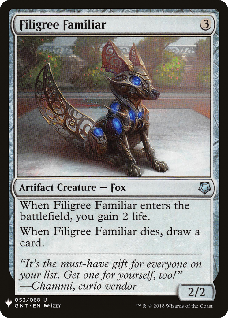 Filigree Familiar [Mystery Booster]-1