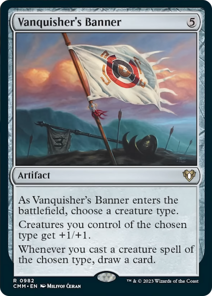 Vanquisher's Banner [Commander Masters]-1