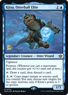 Kitsa, Otterball Elite [Bloomburrow Prerelease Promos]-1