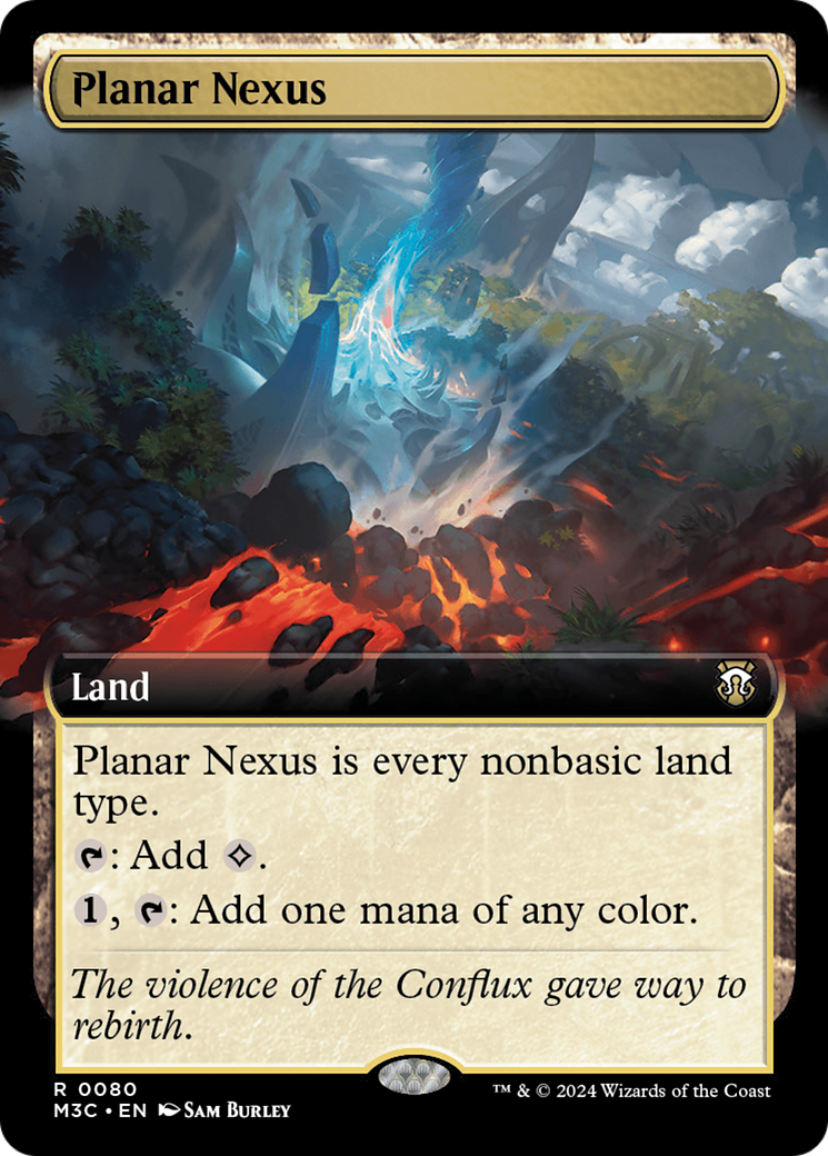 Planar Nexus (Extended Art) [Modern Horizons 3 Commander]-1
