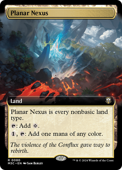 Planar Nexus (Extended Art) [Modern Horizons 3 Commander]-1