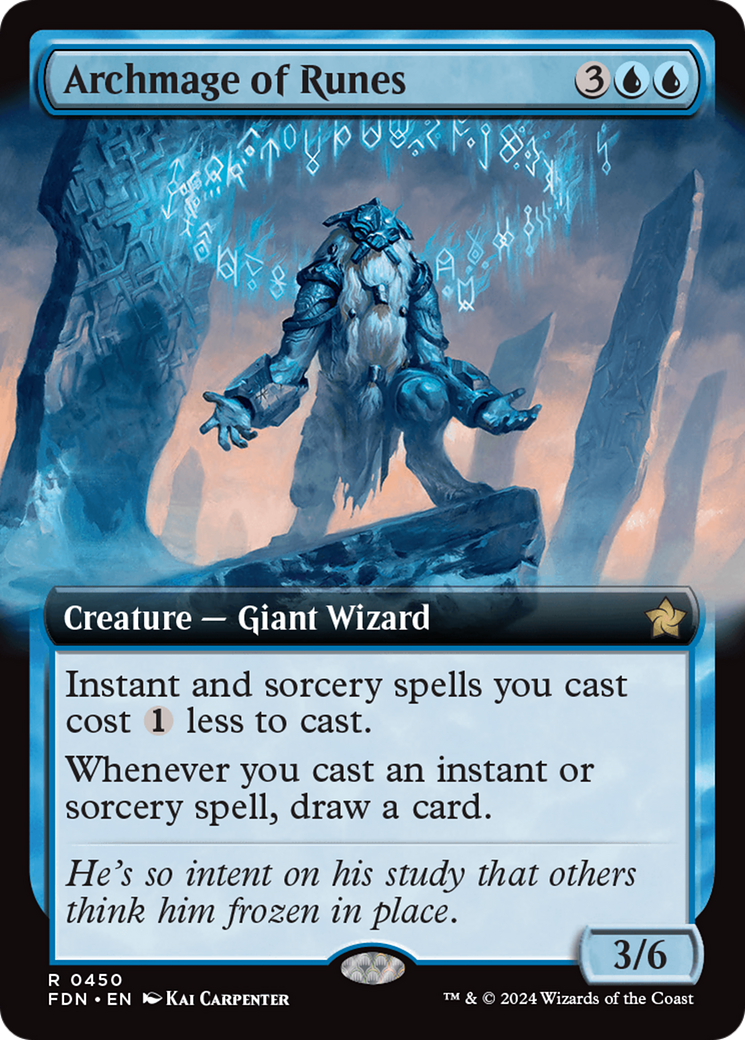 Archmage of Runes (Extended Art) [Foundations]-1