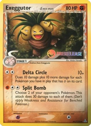 Exeggutor (41/110) (Prerelease) [EX: Holon Phantoms]-1