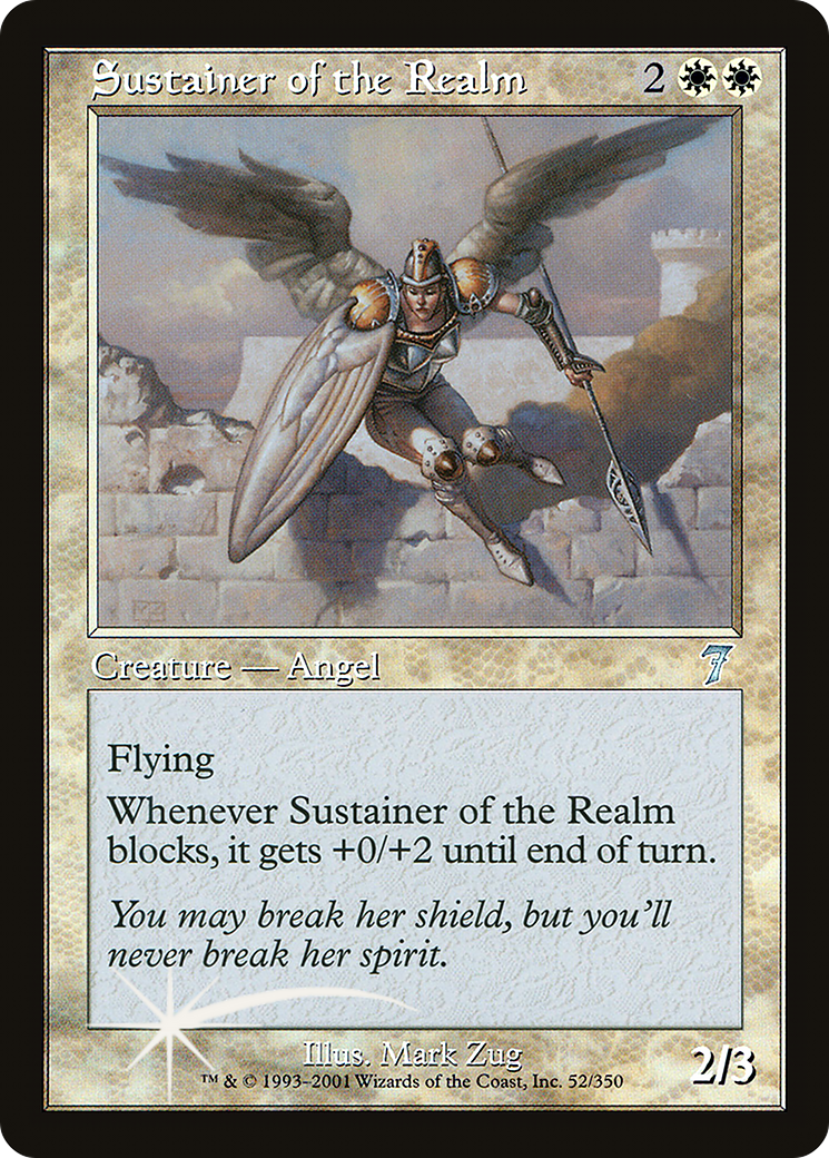 Sustainer of the Realm [Seventh Edition]