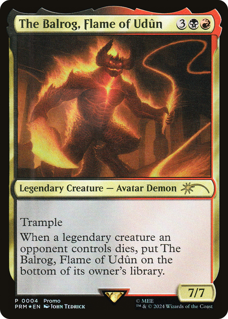 The Balrog, Flame of Udun [Resale Promos]-1